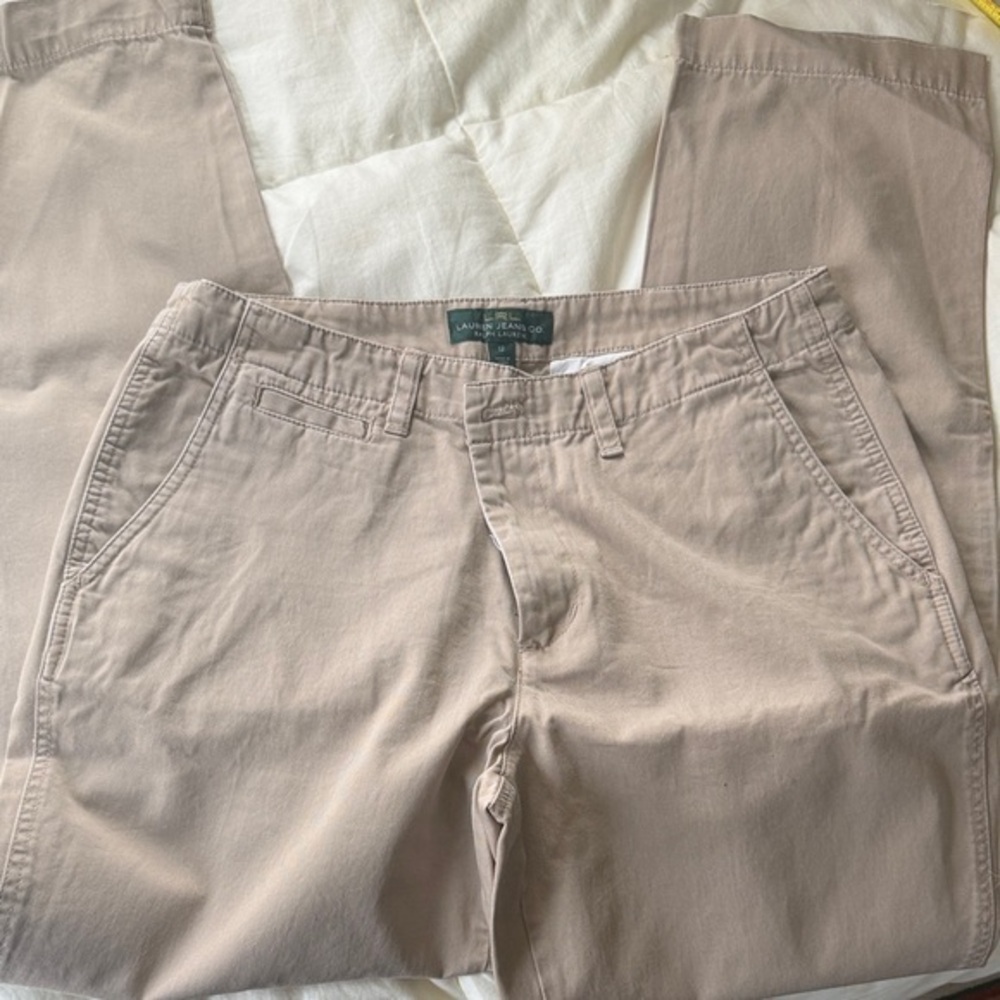 Lauren Ralph Lauren Light Beige Chino Pants